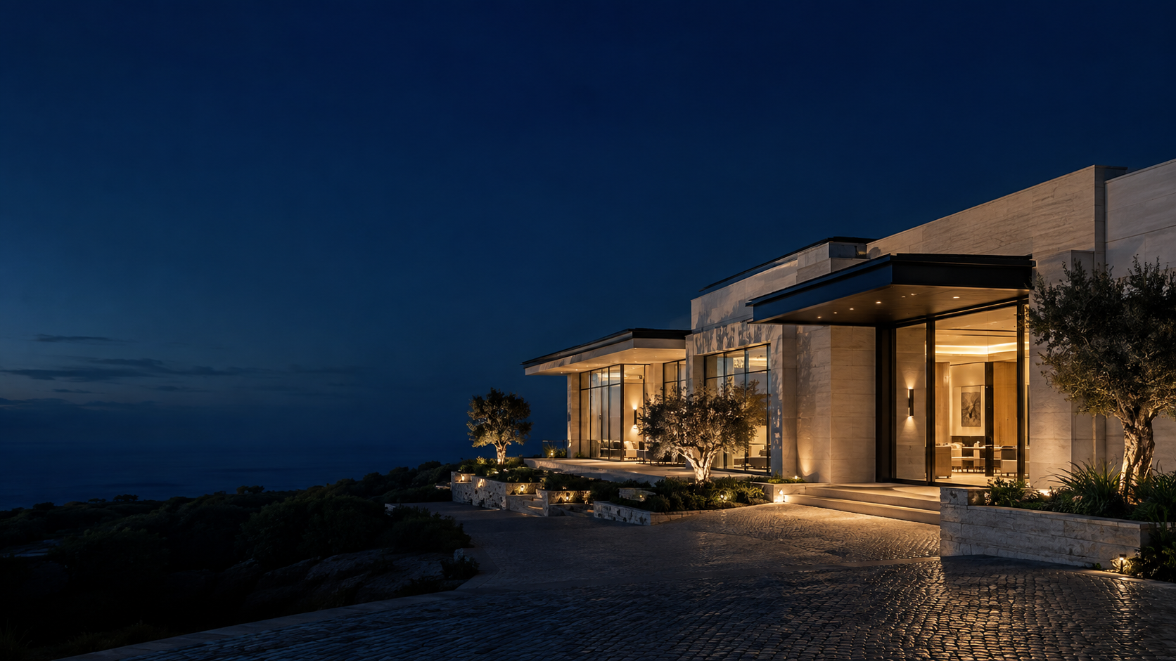 Arquitetura contemporânea junto à costa portuguesa